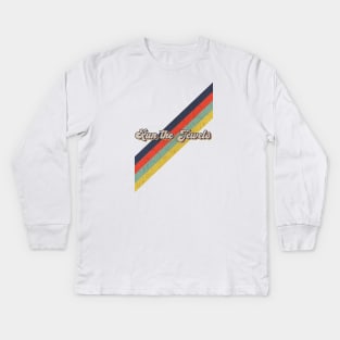 retro vintage color Run the Jewels Kids Long Sleeve T-Shirt